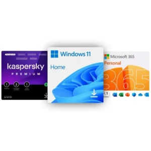 Windows 11 Home + Microsoft 365 Personal + Kaspersky Premium 1 Dispositivo