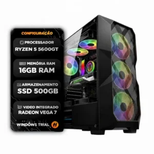Pc Gamer Ryzen 5 5600GT AMD, 16GB DDR4